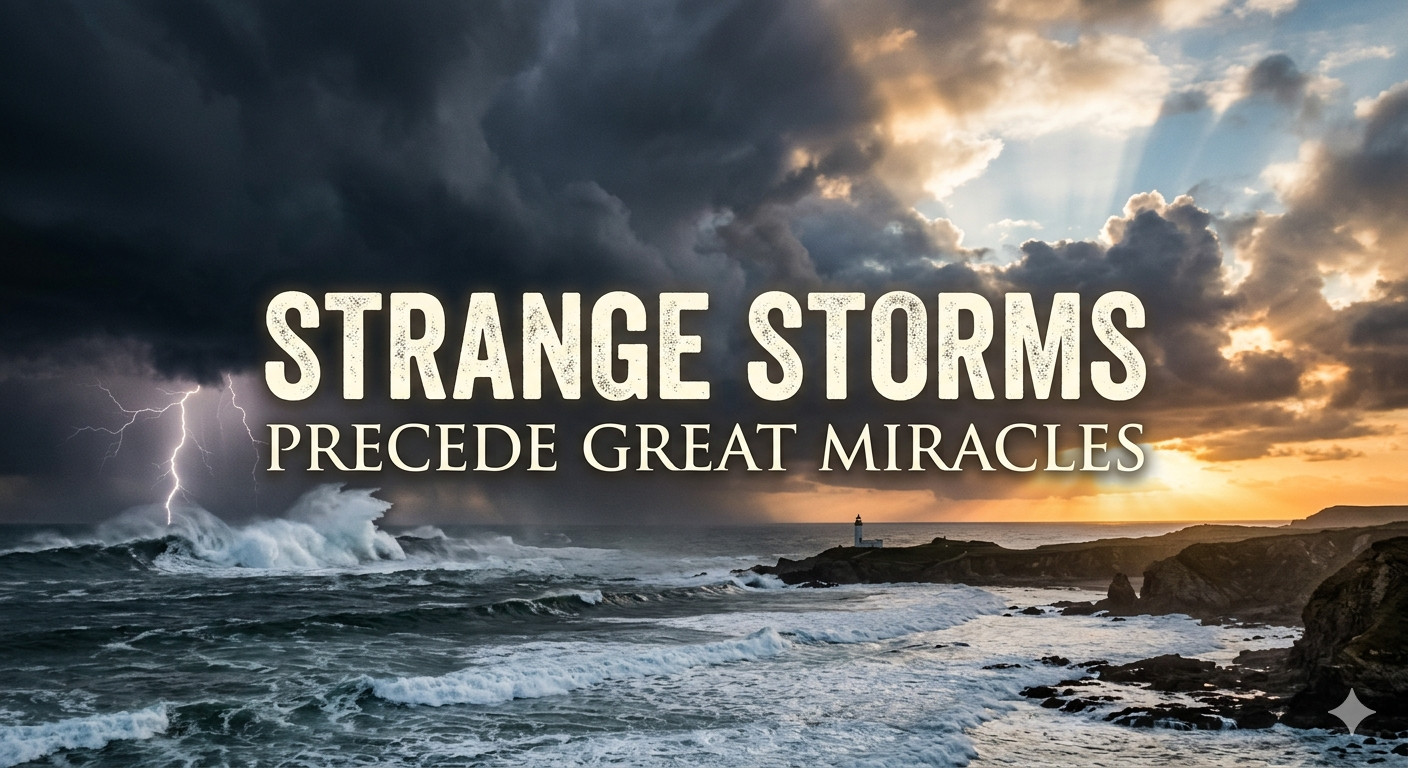 Strange Storms Precede Great Miracles - Ps Merlyn Patta - 26 Apr 26 (Sunday Service)