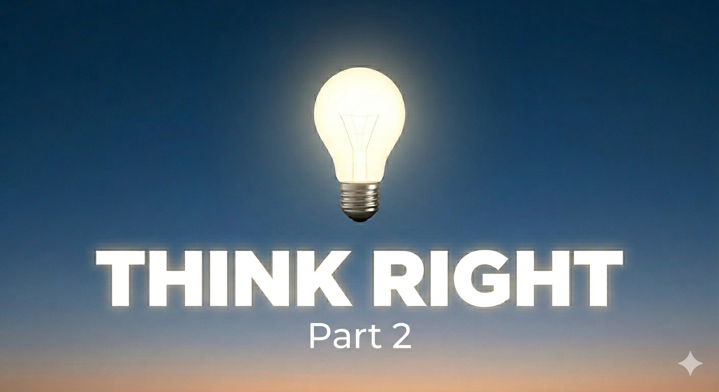 Think Right Part 2 - Bishop Samuel Patta - 17 May 2026