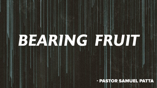 Bearing fruit - 24/09/21